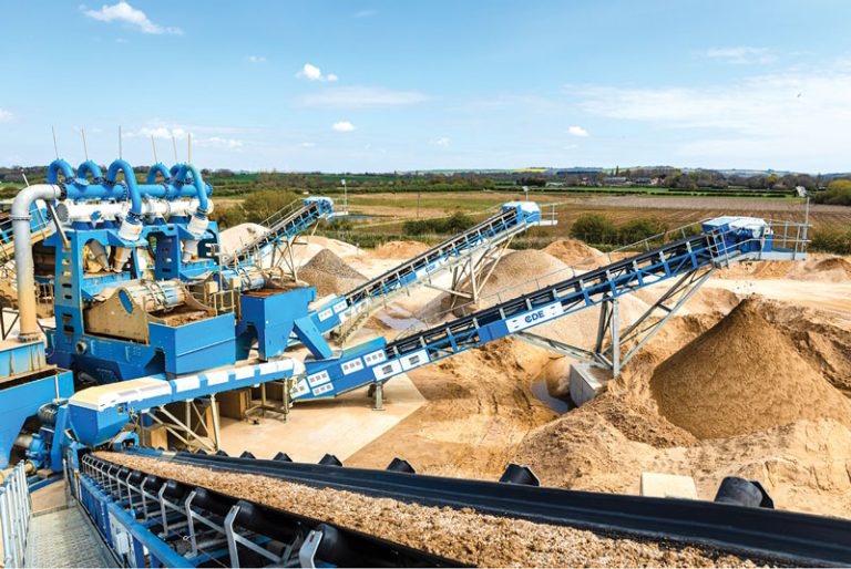 Mining infrastructure construction and processing plant